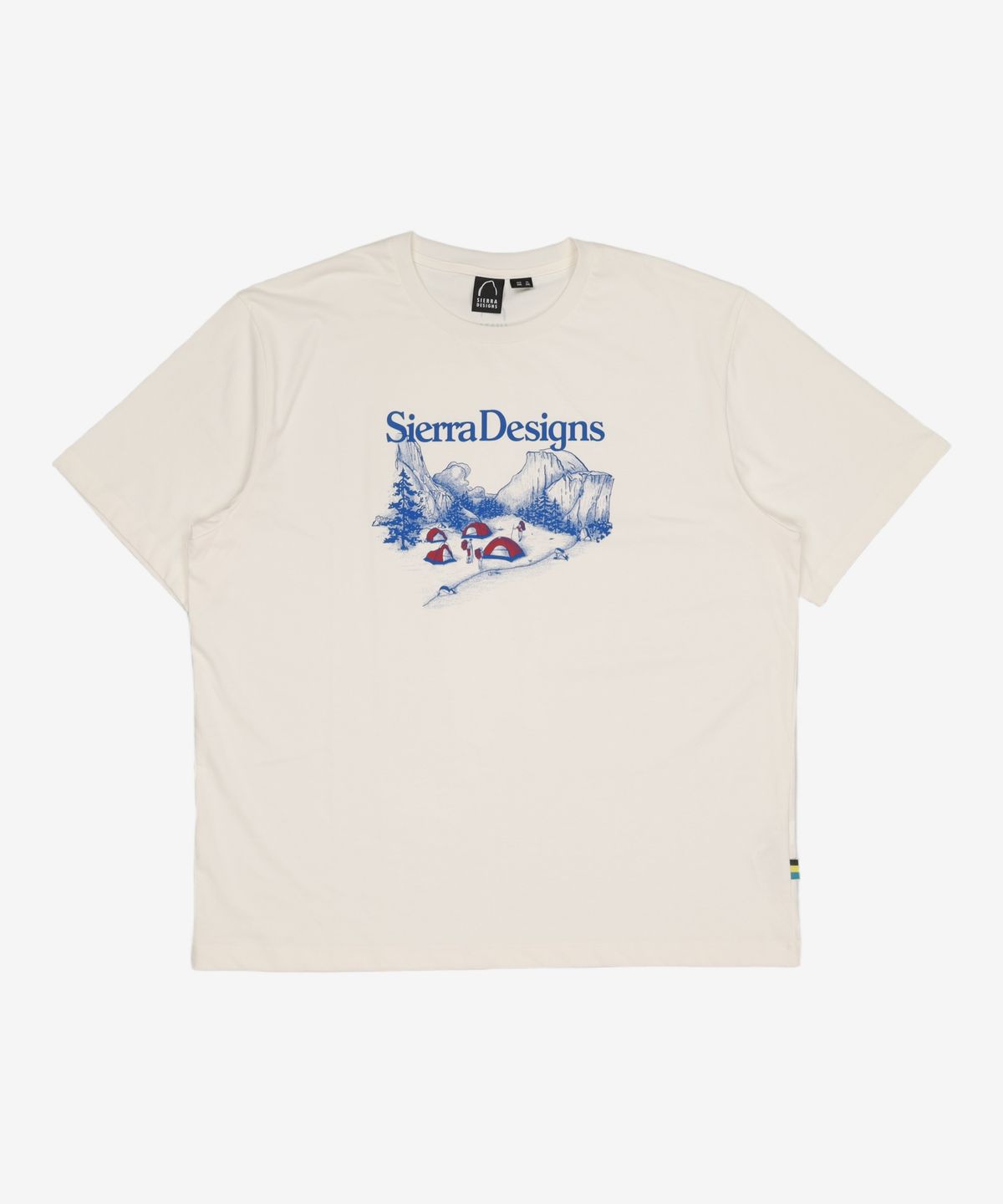 시에라디자인(SIERRA DESIGNS) 텐트 그라운드 칠라이트(CHILL-LITE) 반팔티셔츠 IVORY XXL