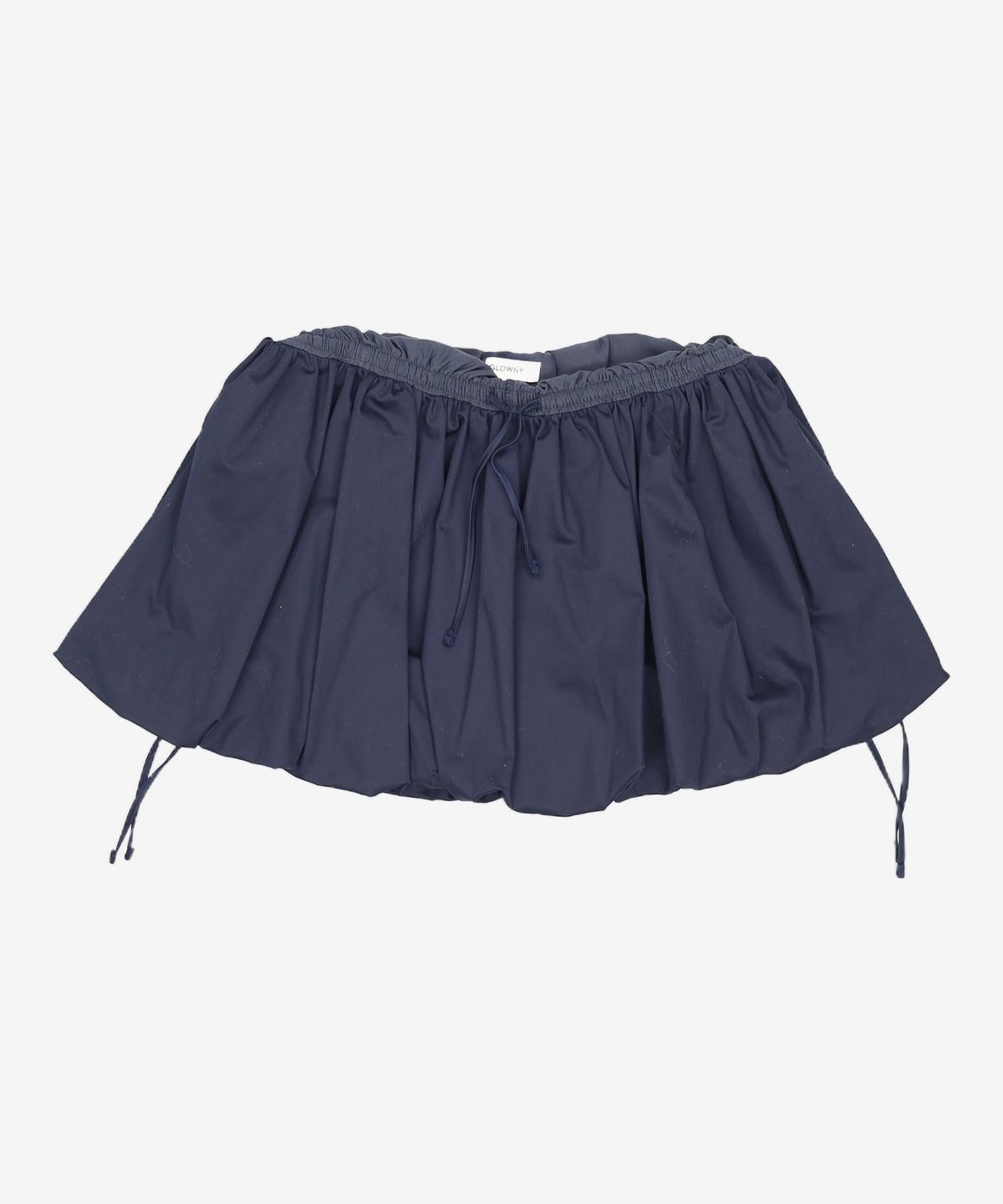 글로니(GLOWNY) BUBBLE BLOOMER SKIRT (NAVY) S