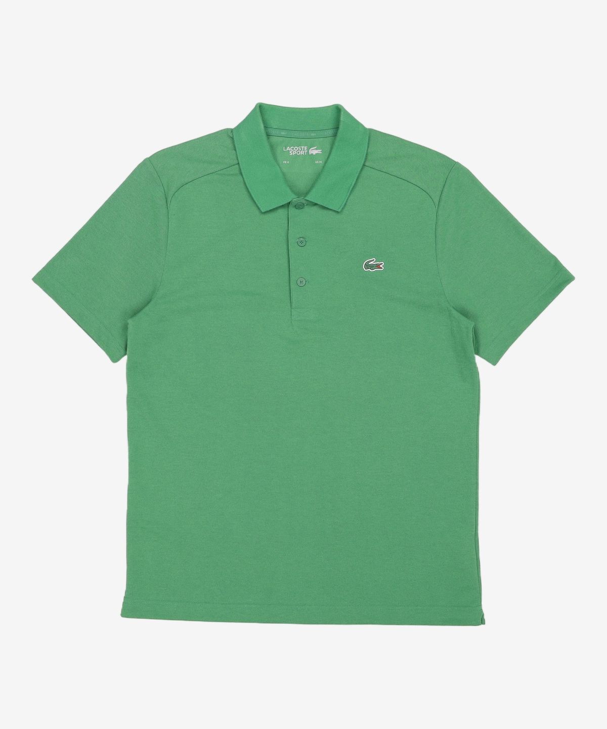 라코스테(LACOSTE) 남성 솔리드 골프 반팔 폴로 [그린] M