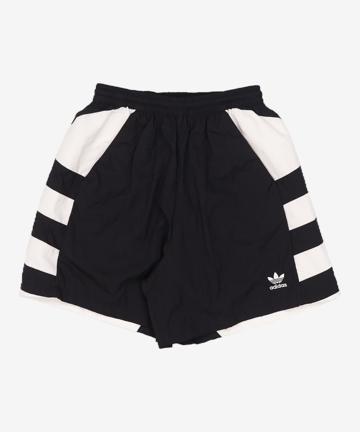 아디다스(ADIDAS) 라지 로고 숏 팬츠 - 블랙 / FM2638 XXS
