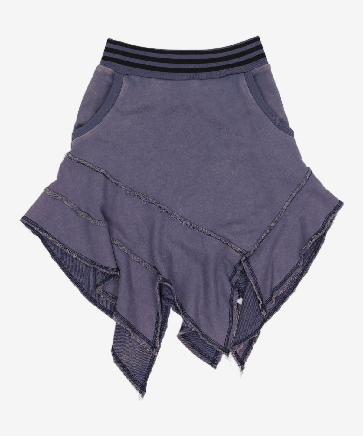 오디너리 홀리데이(ORDINARY HOLIDAY) PIGMENT FLARED SKIRT [BLUE] FREE