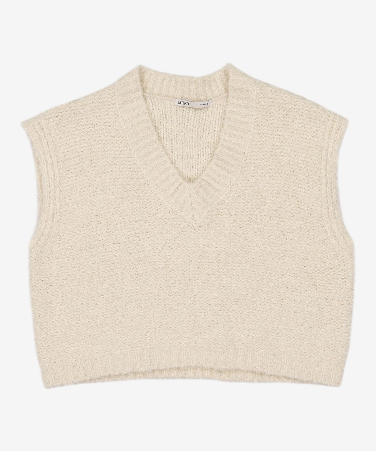 미쏘(MIXXO) 부클 니트 조끼 MIWVKCV15T S