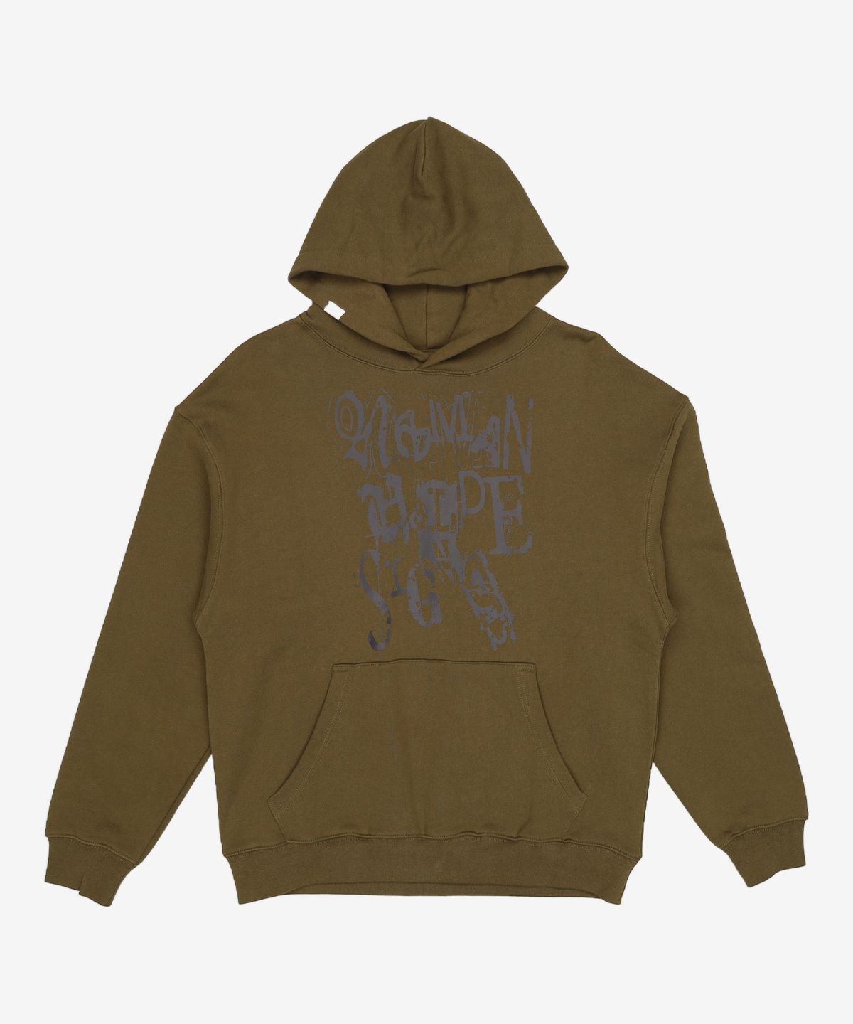 노매뉴얼(NOMANUAL) C.F HOODIE - KHAKI 95