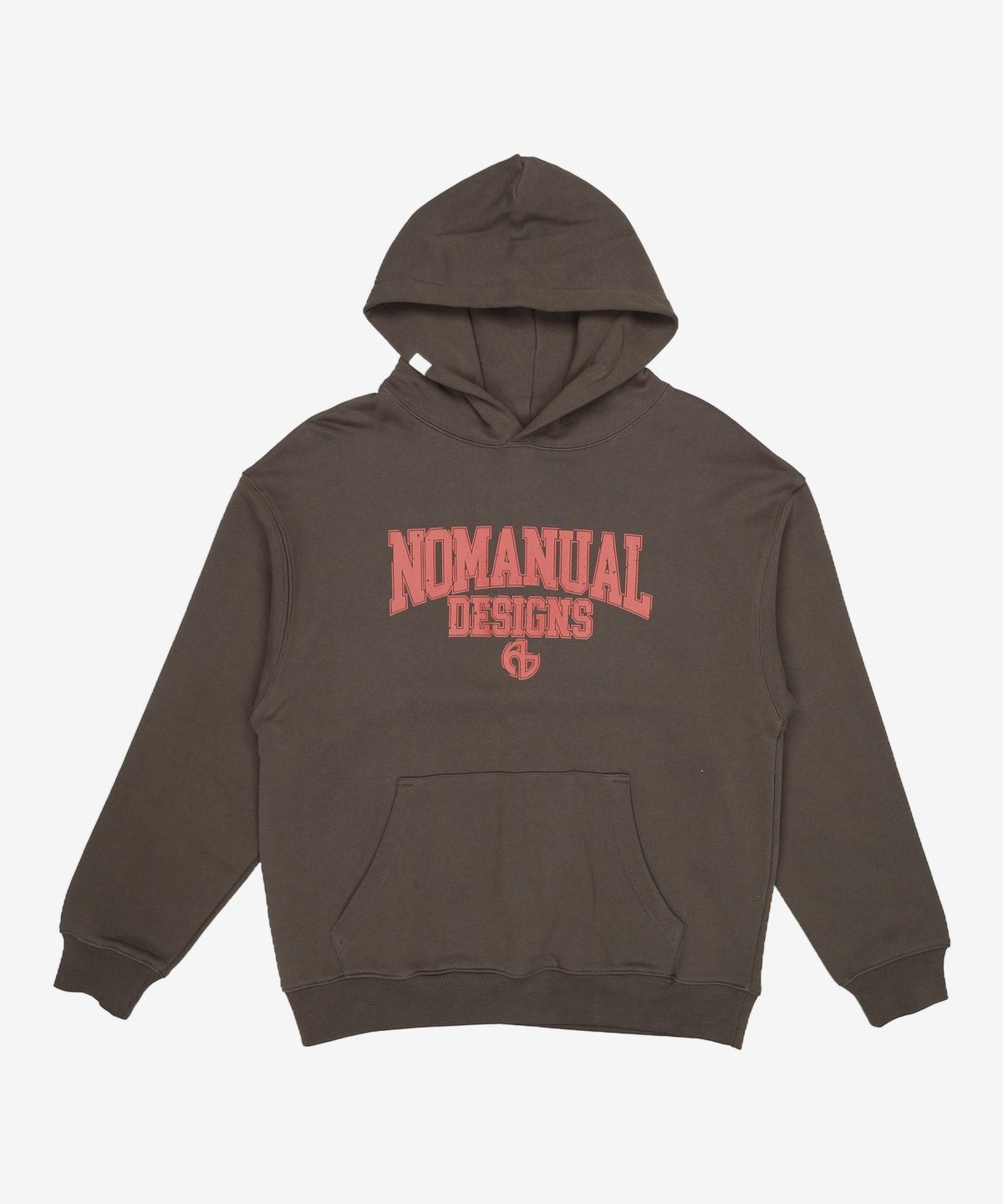 노매뉴얼(NOMANUAL) A.L HOODIE - CHARCOAL 95