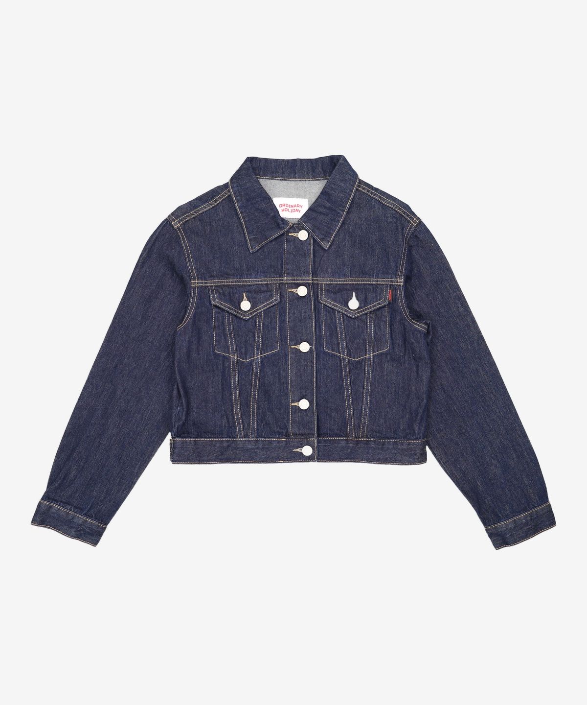 오디너리 홀리데이(ORDINARY HOLIDAY) 생지데님자켓 RAW DENIM JACKET FREE