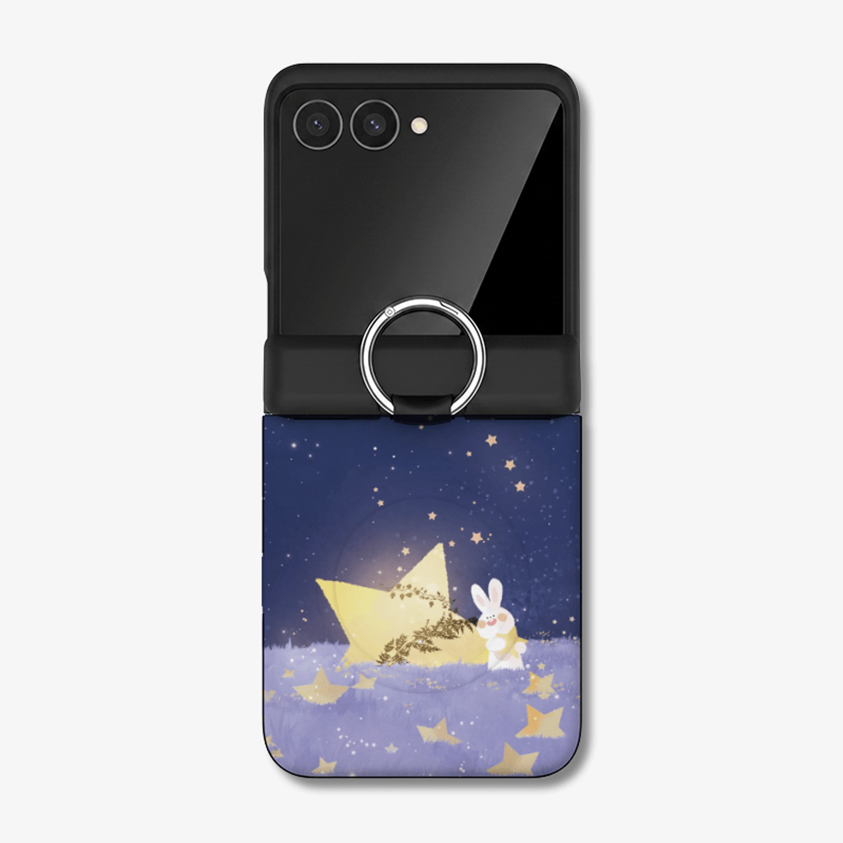 아칸(AKAN) 세상에서 하트토끼하토메르헨 Z플립8/7 맥세이프 범퍼케이스