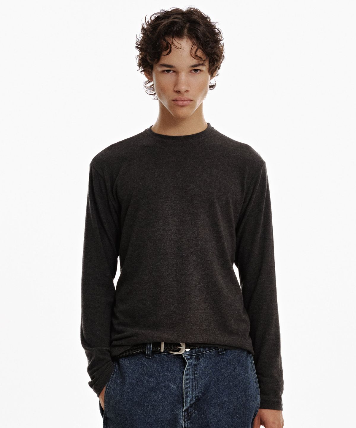 가든익스프레스(GARDEN EXPRESS) Fine Knit Layer T (charcoal)