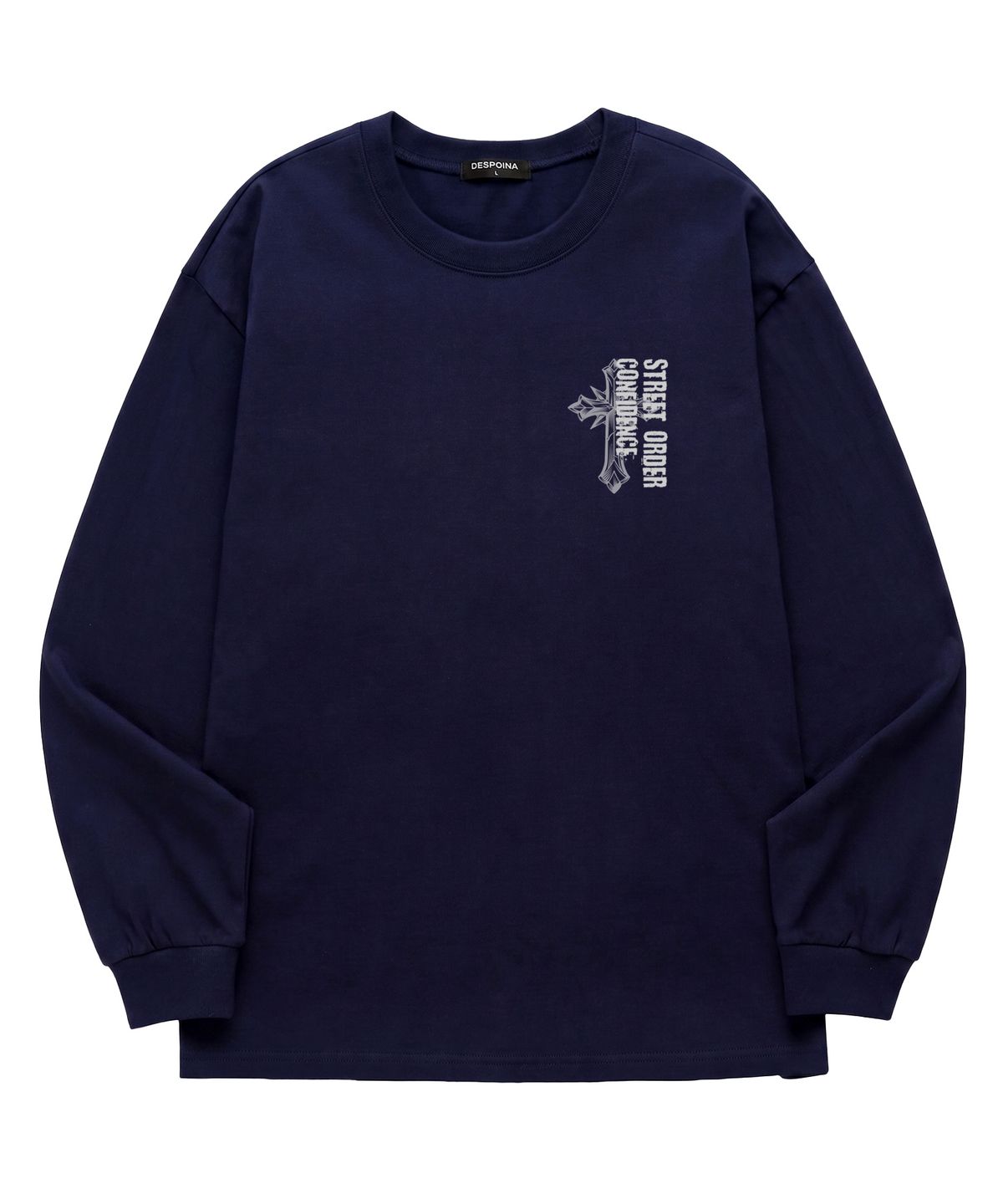 밴웍스(VANNWORKS) MINI CONFIDENCE 롱슬리브 (VLS0215) 네이비