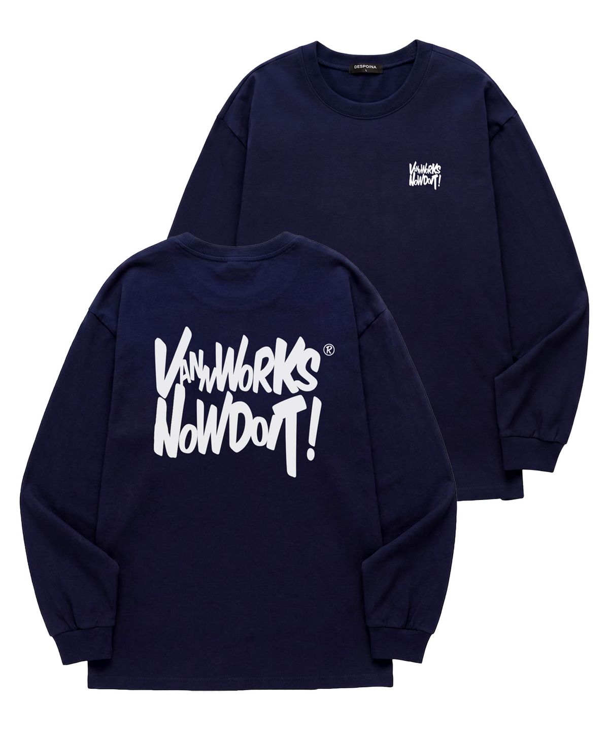 밴웍스(VANNWORKS) NOW DOIT 롱슬리브 (VLS0082) 네이비