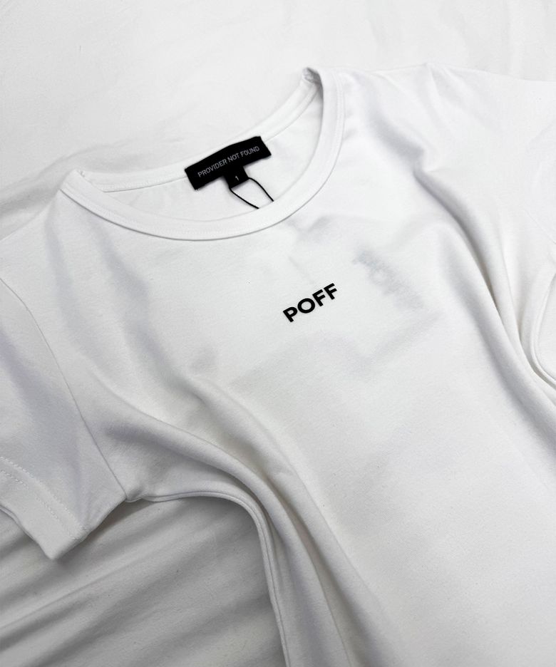 HALF TEE [ MINT,WHITE,BLACK ]