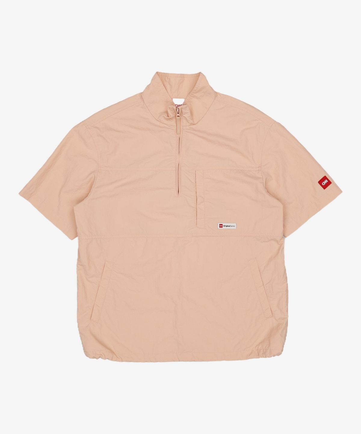 씨엔엔 어패럴(CNN APPAREL) 스타일 스탠드 넥 아노락 SALMON 95