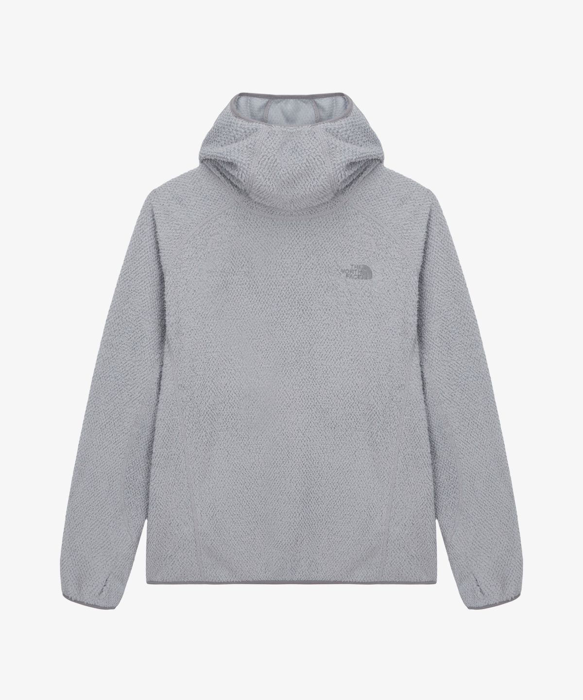 노스페이스(THE NORTH FACE) NM5PS57B 에어로프트 플리스 후디 COOL GRAY