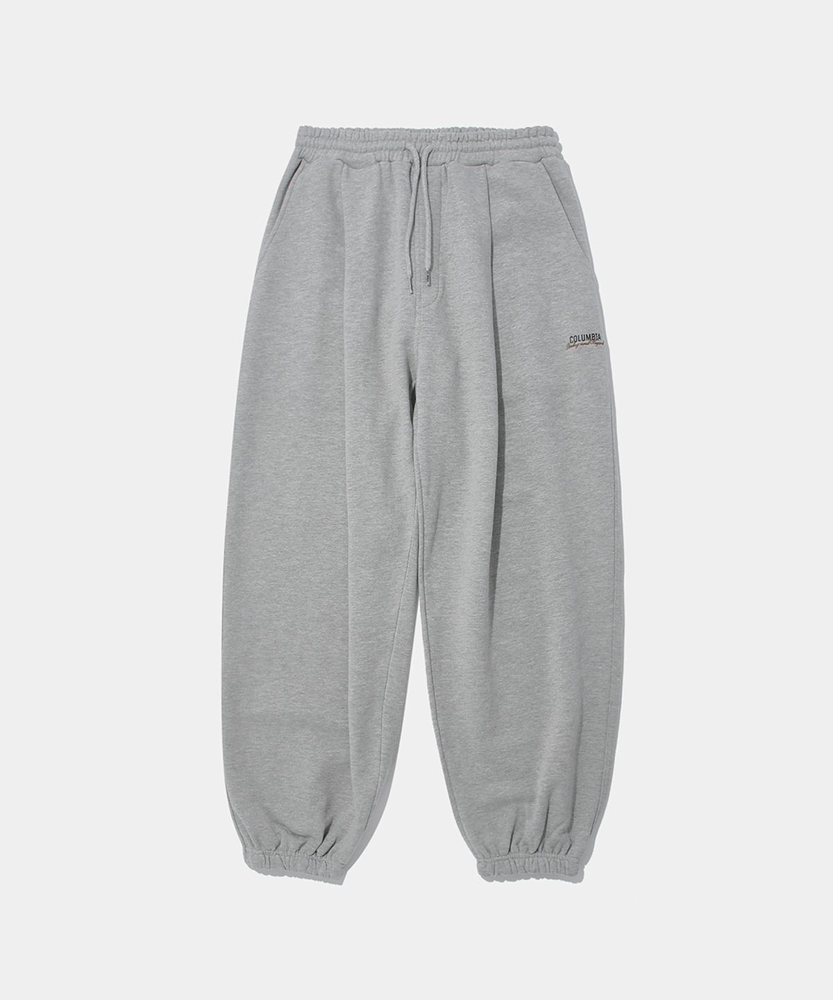 컬럼비아 유니버시티(COLUMBIA UNIVERSITY) CU TNB TERRY WIDE JOGGER SWEATPANTS_M.GRAY