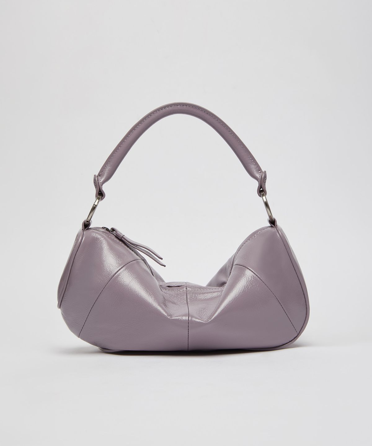 아카이브앱크(ARCHIVEPKE) Small fling slouch Bag(Glossy lavender)_OVBSX26251GPG