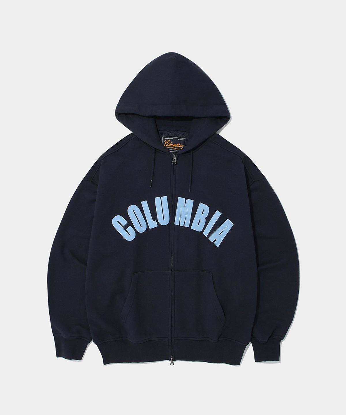 컬럼비아 유니버시티(COLUMBIA UNIVERSITY) COLUMBIA ARCH TERRY ZIP-UP HOODIE_NAVY
