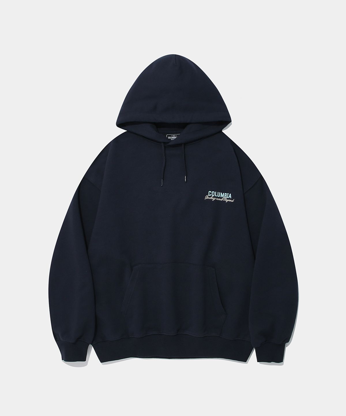 컬럼비아 유니버시티(COLUMBIA UNIVERSITY) CU TNB LOGO TERRY HOODIE_NAVY