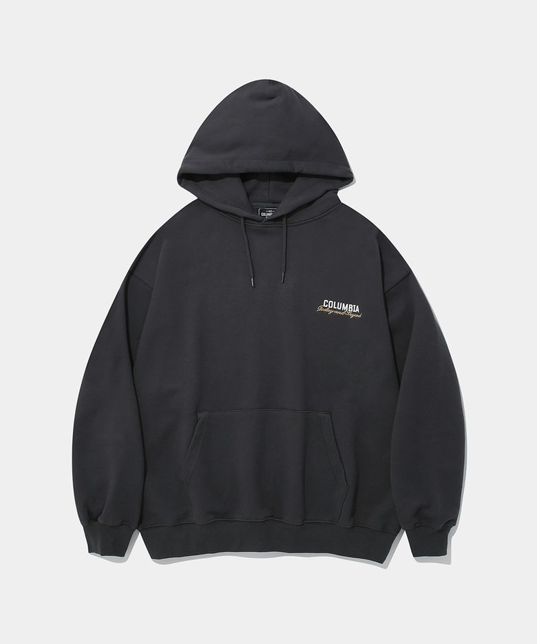 CU TNB LOGO TERRY HOODIE_CHARCOAL