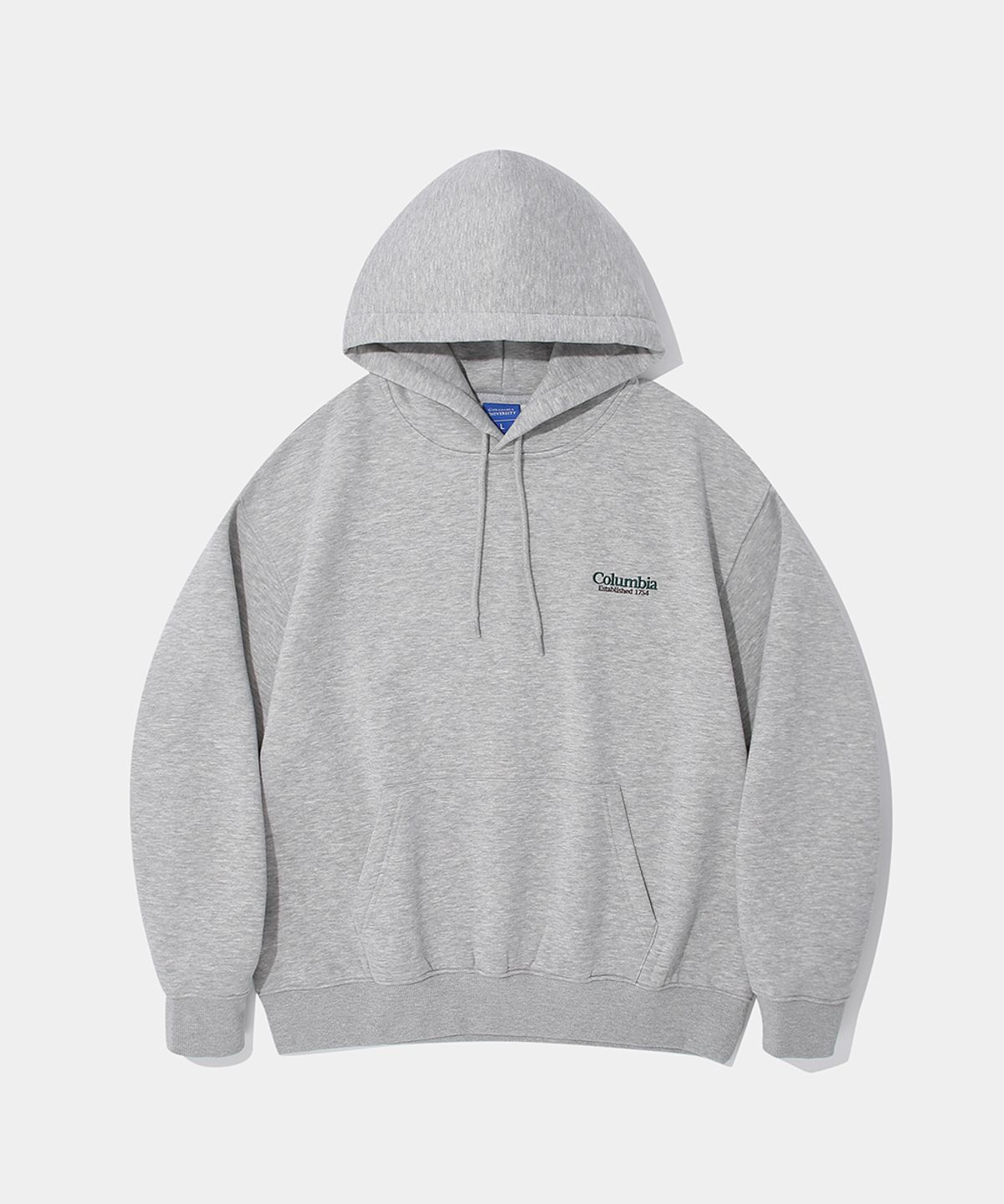 컬럼비아 유니버시티(COLUMBIA UNIVERSITY) NYC EMB FLEECE HOODIE_M.GRAY