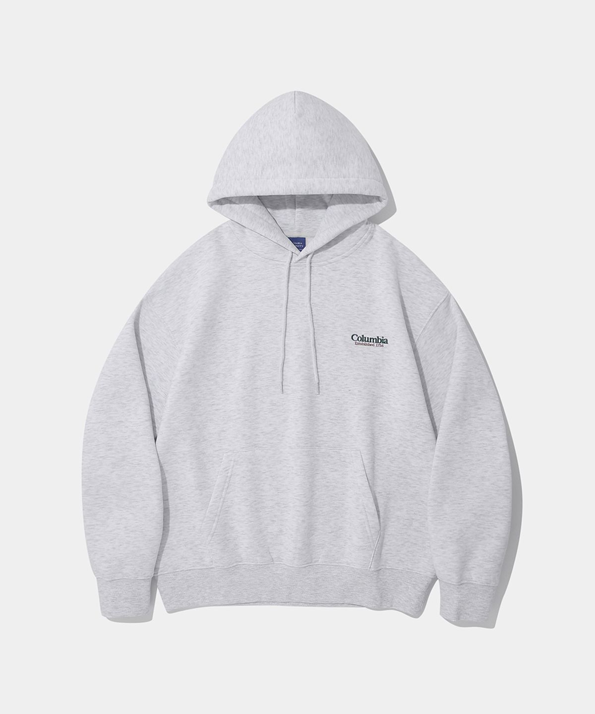 컬럼비아 유니버시티(COLUMBIA UNIVERSITY) NYC EMB FLEECE HOODIE_LIGHT M GRAY