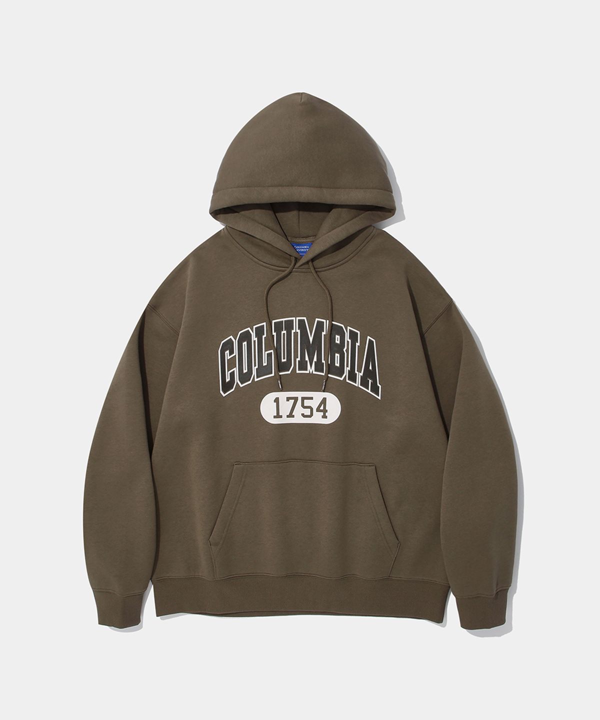 컬럼비아 유니버시티(COLUMBIA UNIVERSITY) 1754 ARCH LOGO FLEECE HOODIE_BROWN
