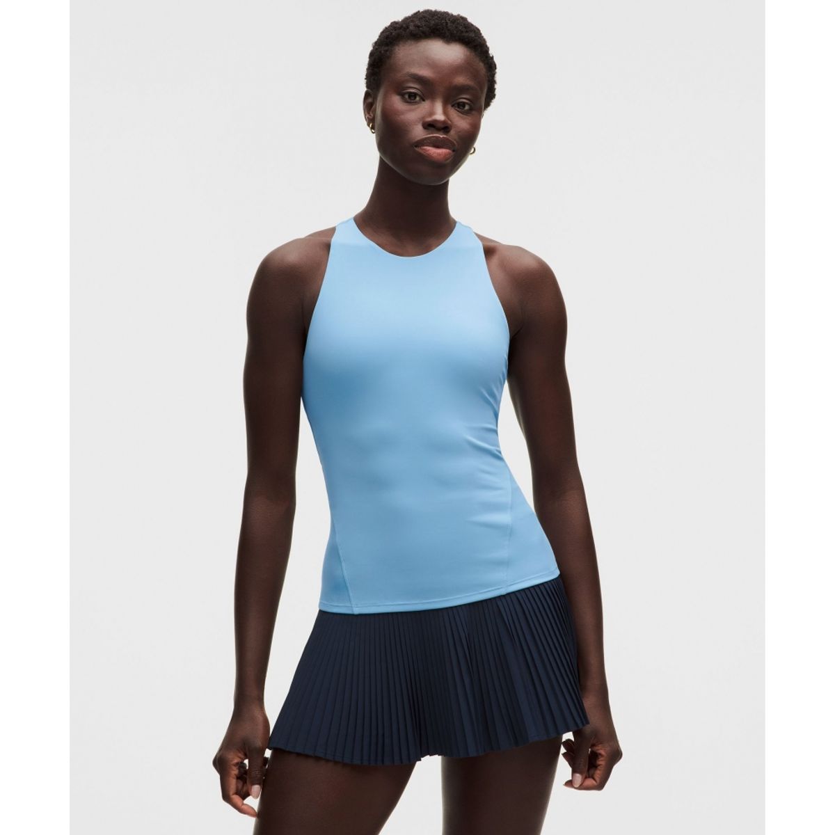 룰루레몬(LULULEMON) 레이서백 하이넥 테니스 탱크탑 *B C컵  DEAM