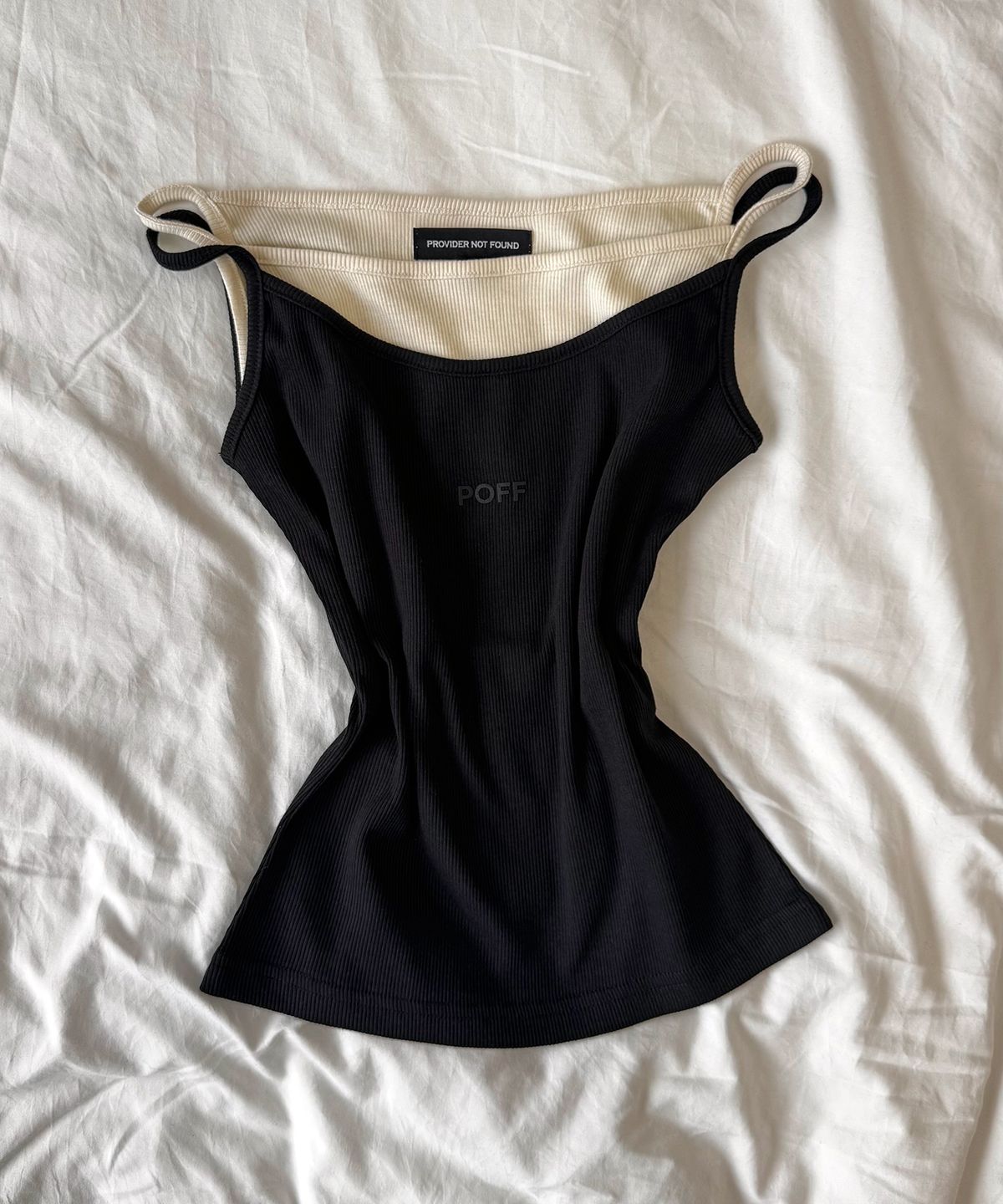 포프 서울(POFF SEOUL) LAYERD SLEEVELESS