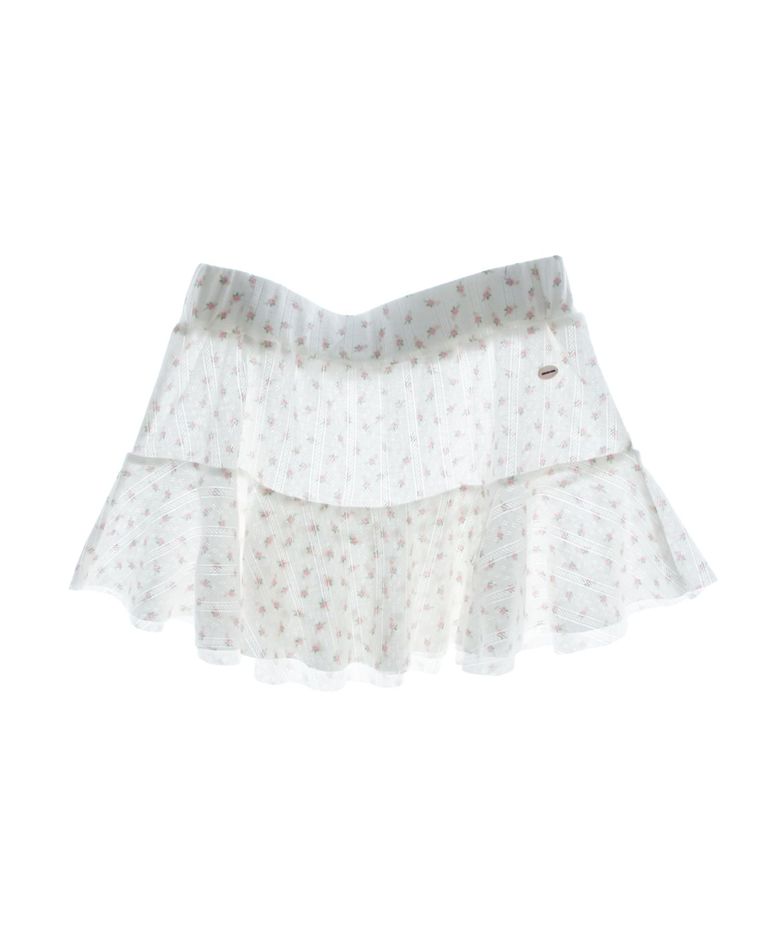 Angel Courtyard Small Wave Floral Skirt (angel garden)