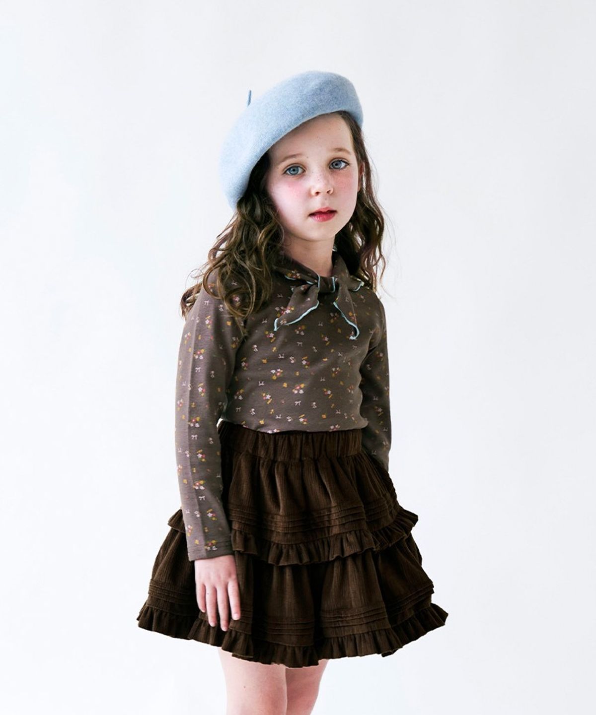 월튼키즈(WALTON KIDS) 쁘띠스카프블라우스티셔츠