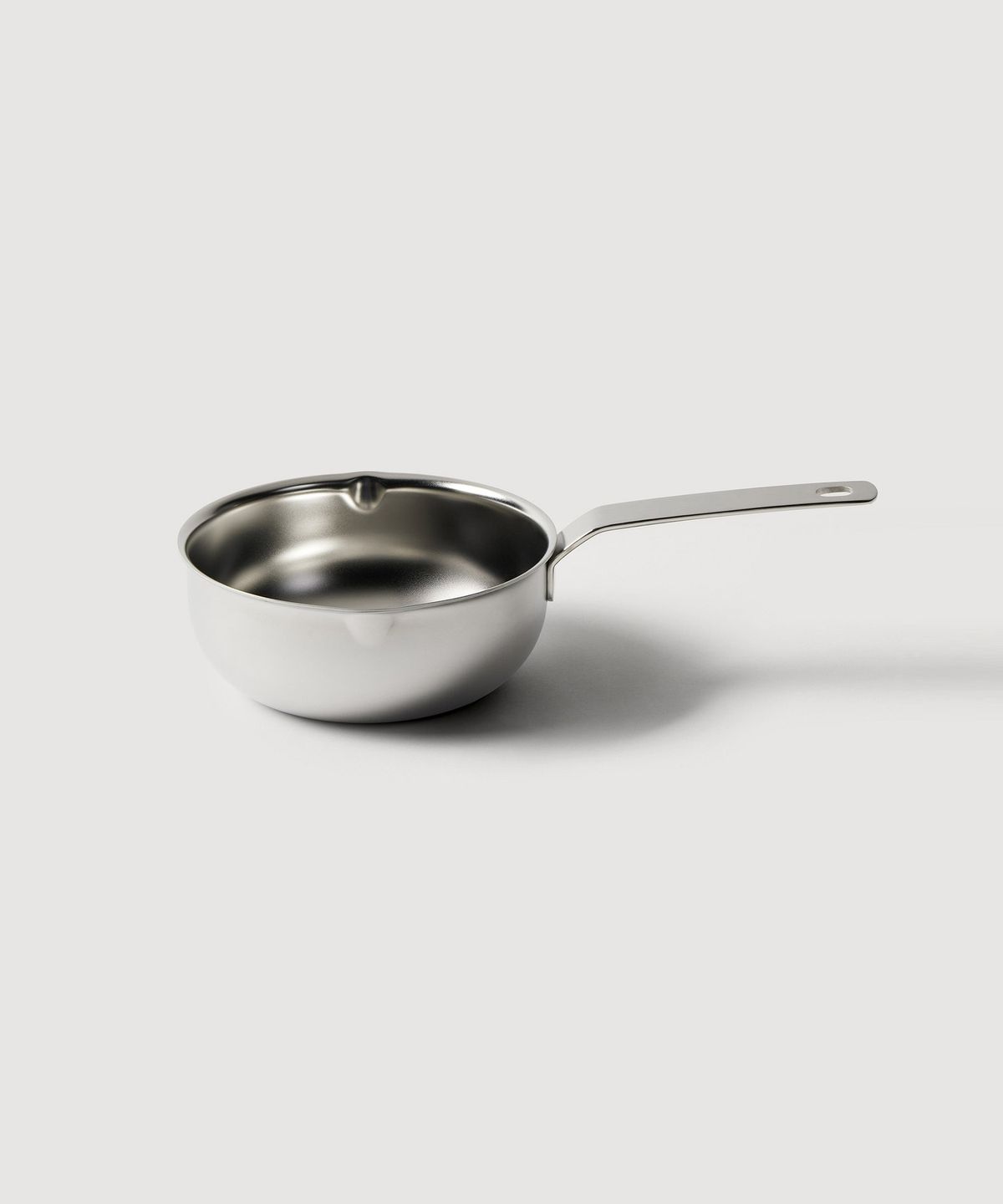 자주(JAJU) 무연마제 올스테인리스 물코 편수냄비_18CM