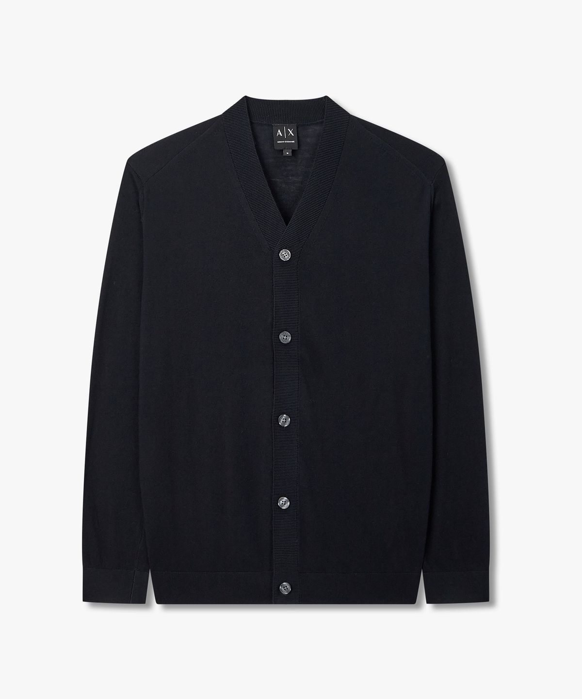 아르마니 익스체인지(ARMANI EXCHANGE) 남성 리오셀 블렌드 브이넥 가디건 _다크 네이비 A416332017