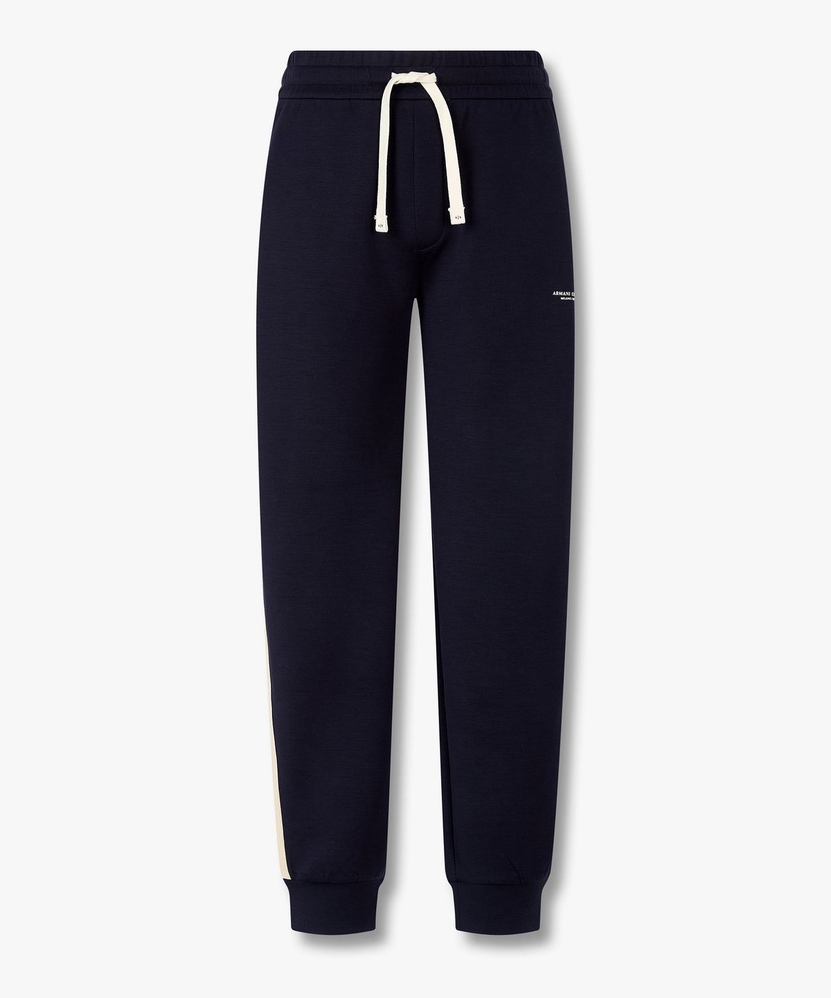 아르마니 익스체인지(ARMANI EXCHANGE) 남성 사이드 배색 테이프 스웨트팬츠 _다크 네이비 A416342002