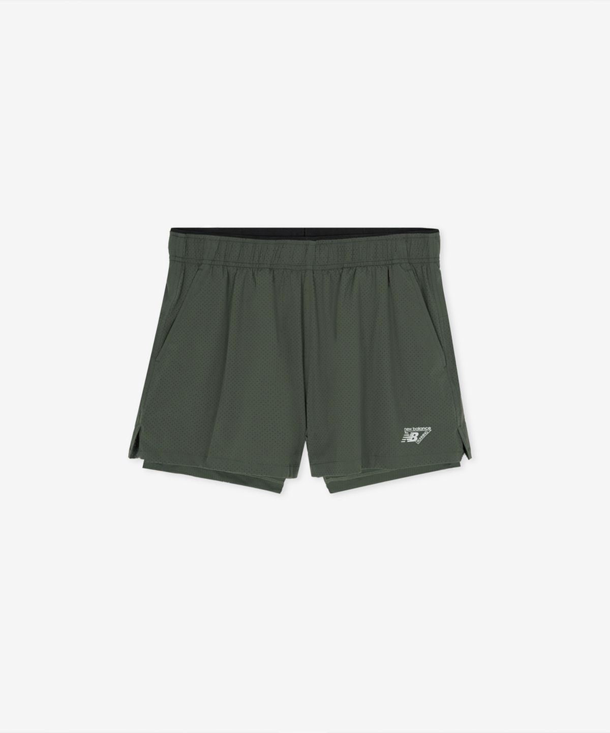 뉴발란스(NEW BALANCE) NBNVG35702 / WOMEN RC AIR PRO 2 IN 1 숏츠 (CHARCOAL)