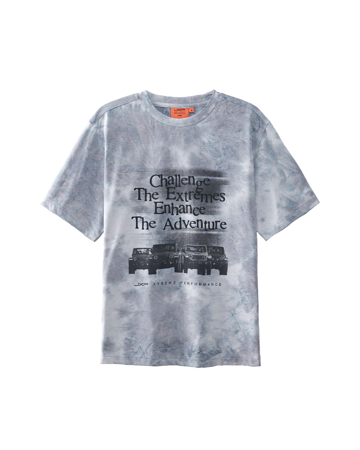 제이엑스피(JXP) JXP Vintage Car Print T-Shirt : Blue(JR3TSU182BL)