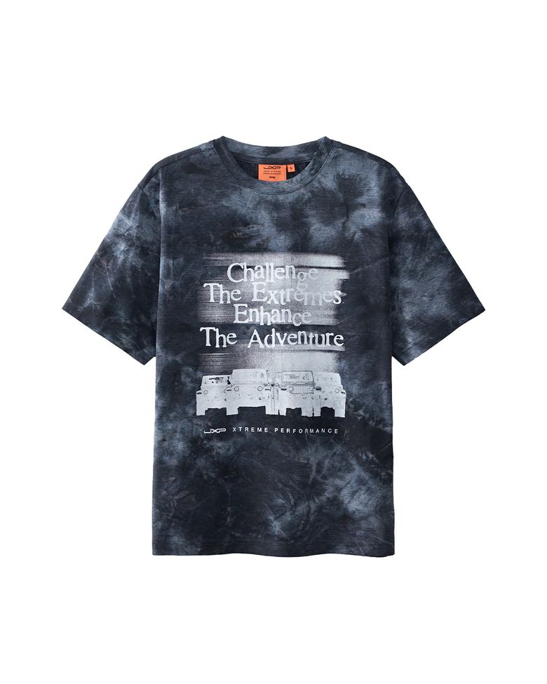 JXP Vintage Car Print T-Shirt : Black(JR3TSU182BK)