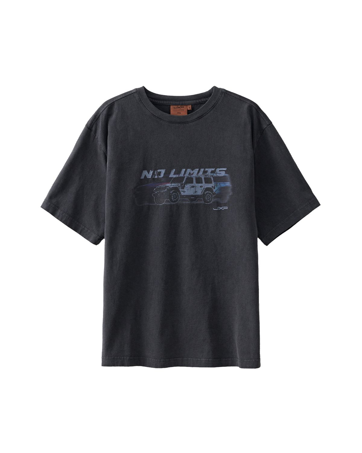 제이엑스피(JXP) JXP Car Print Dyeing T-Shirt : Dark Grey (JR3TSU175DG)
