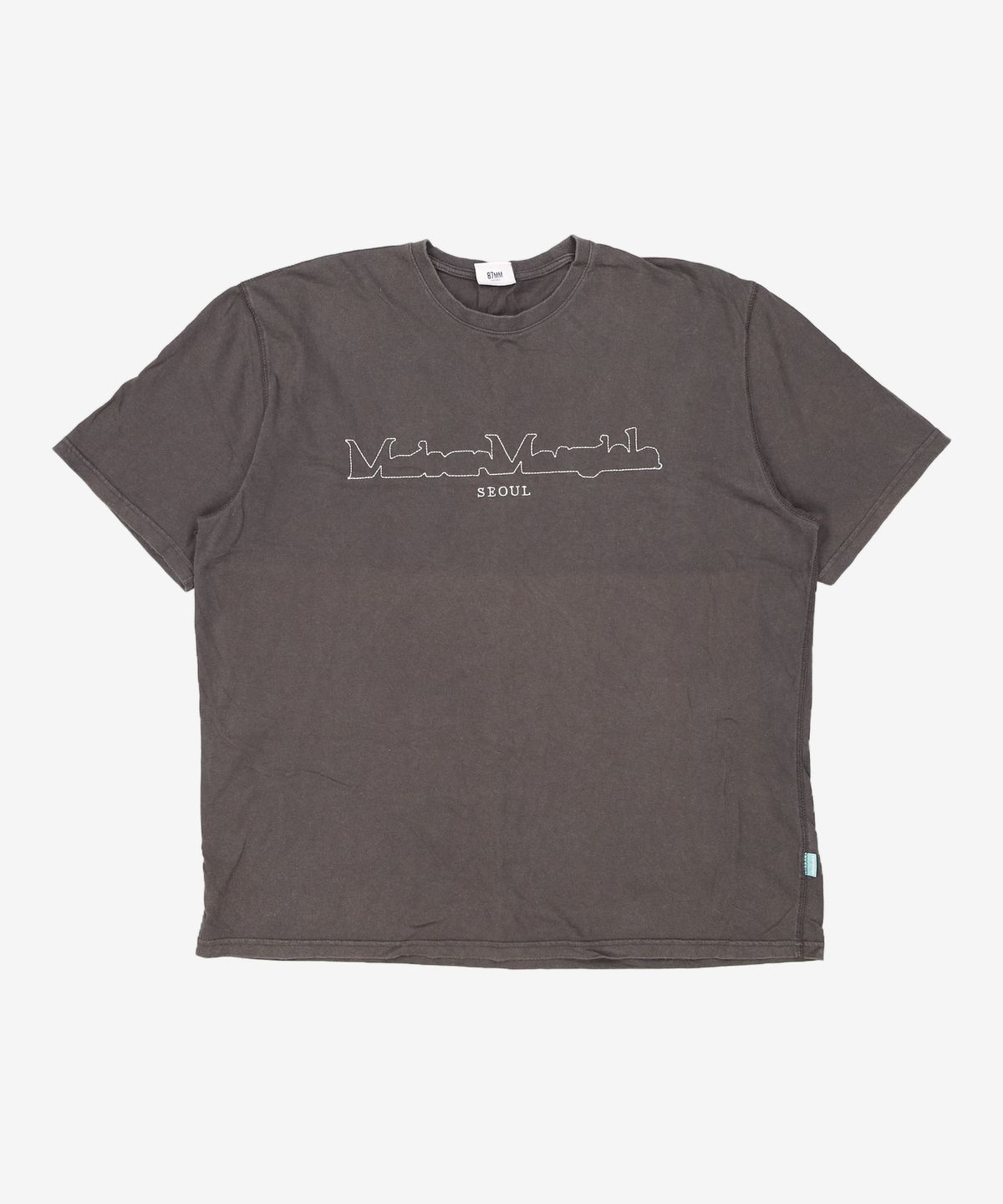 엠엠엘지(MMLG) [Mmlg] MAISON EMBROIDERY HF-T (CHARCOAL BLACK) L