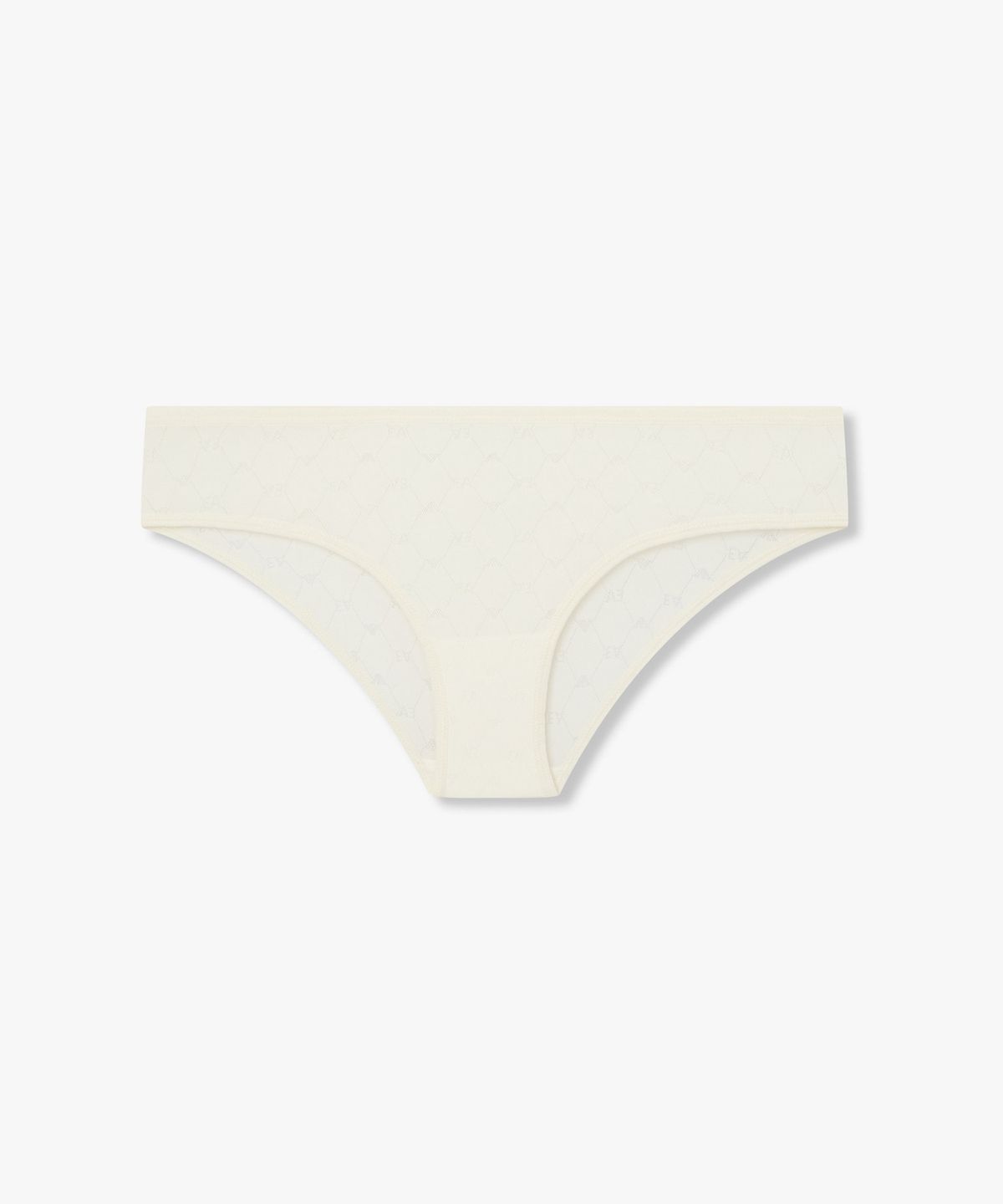 엠포리오 아르마니 언더웨어(EMPORIO ARMANI UNDERWEAR) 여성 자카드 로고 패턴 브리프 _화이트_0826311514