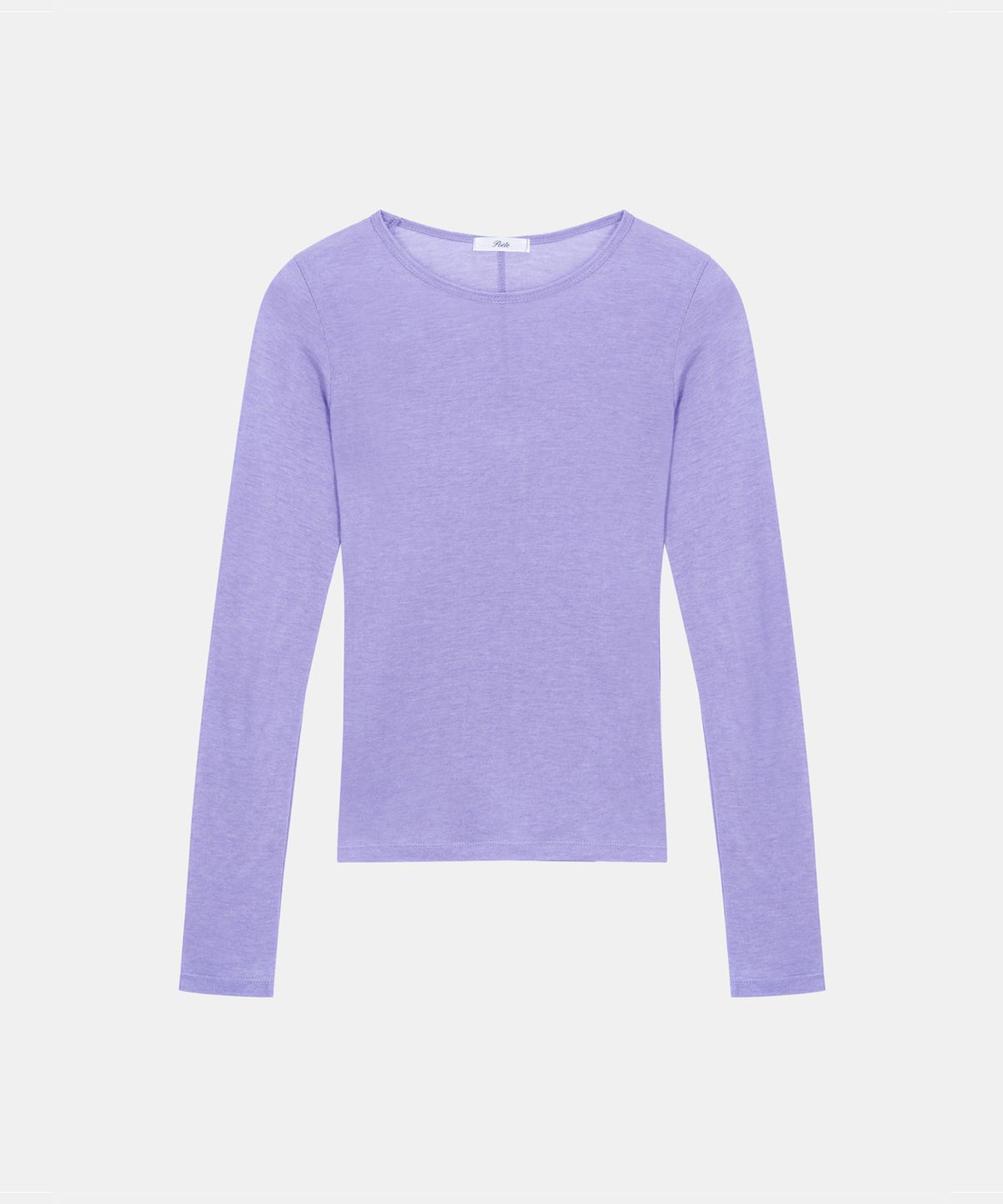 포에트서울(POETSEOUL) WOOL LINE T-SHIRT_purple