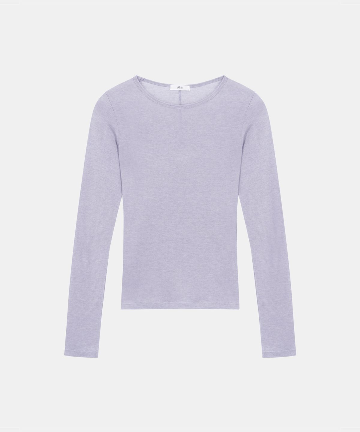 포에트서울(POETSEOUL) WOOL LINE T-SHIRT_melange gray