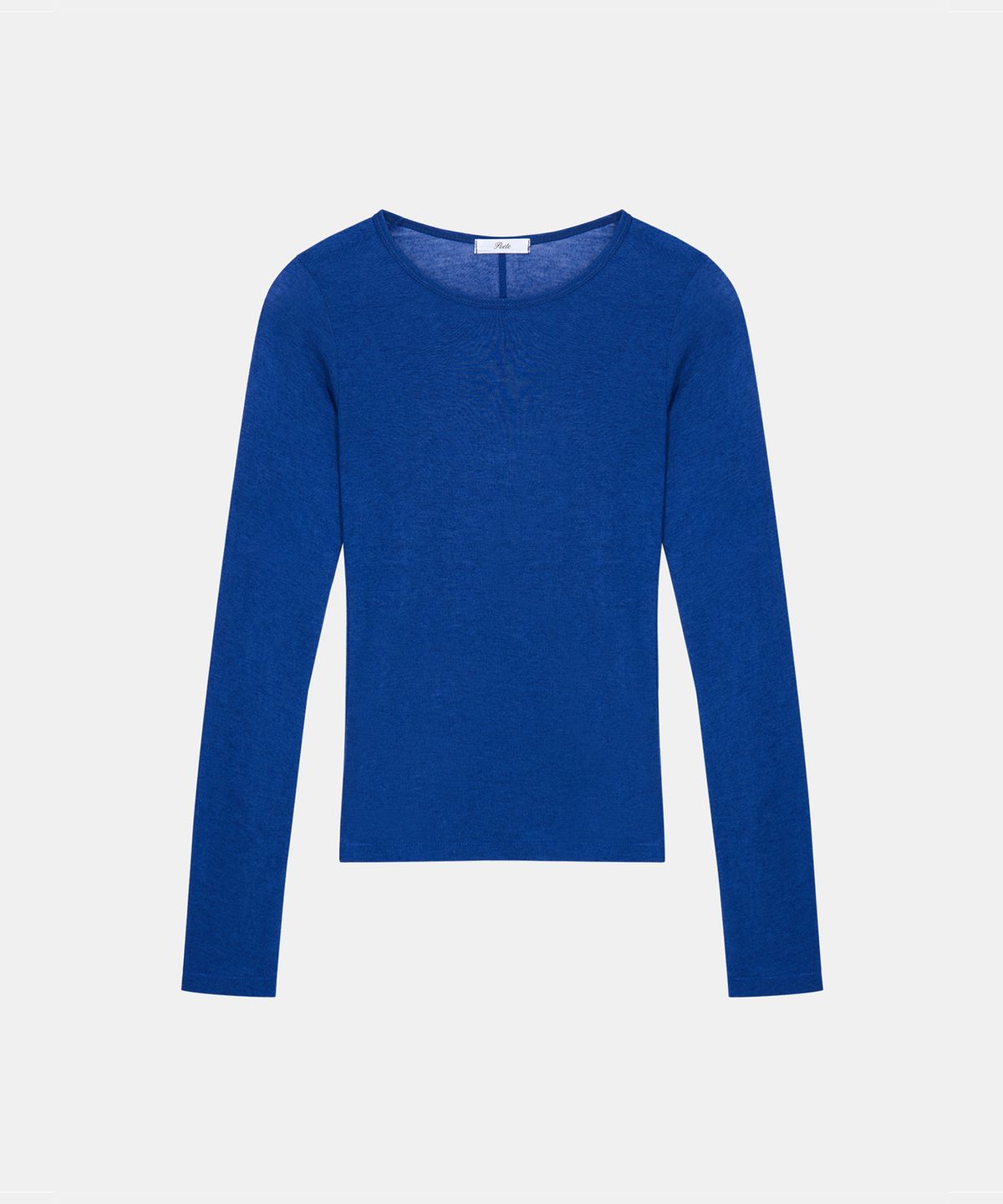 포에트서울(POETSEOUL) WOOL LINE T-SHIRT_blue