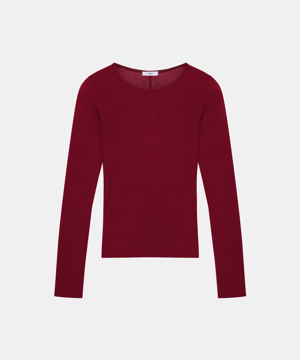 포에트서울(POETSEOUL) WOOL LINE T-SHIRT_red
