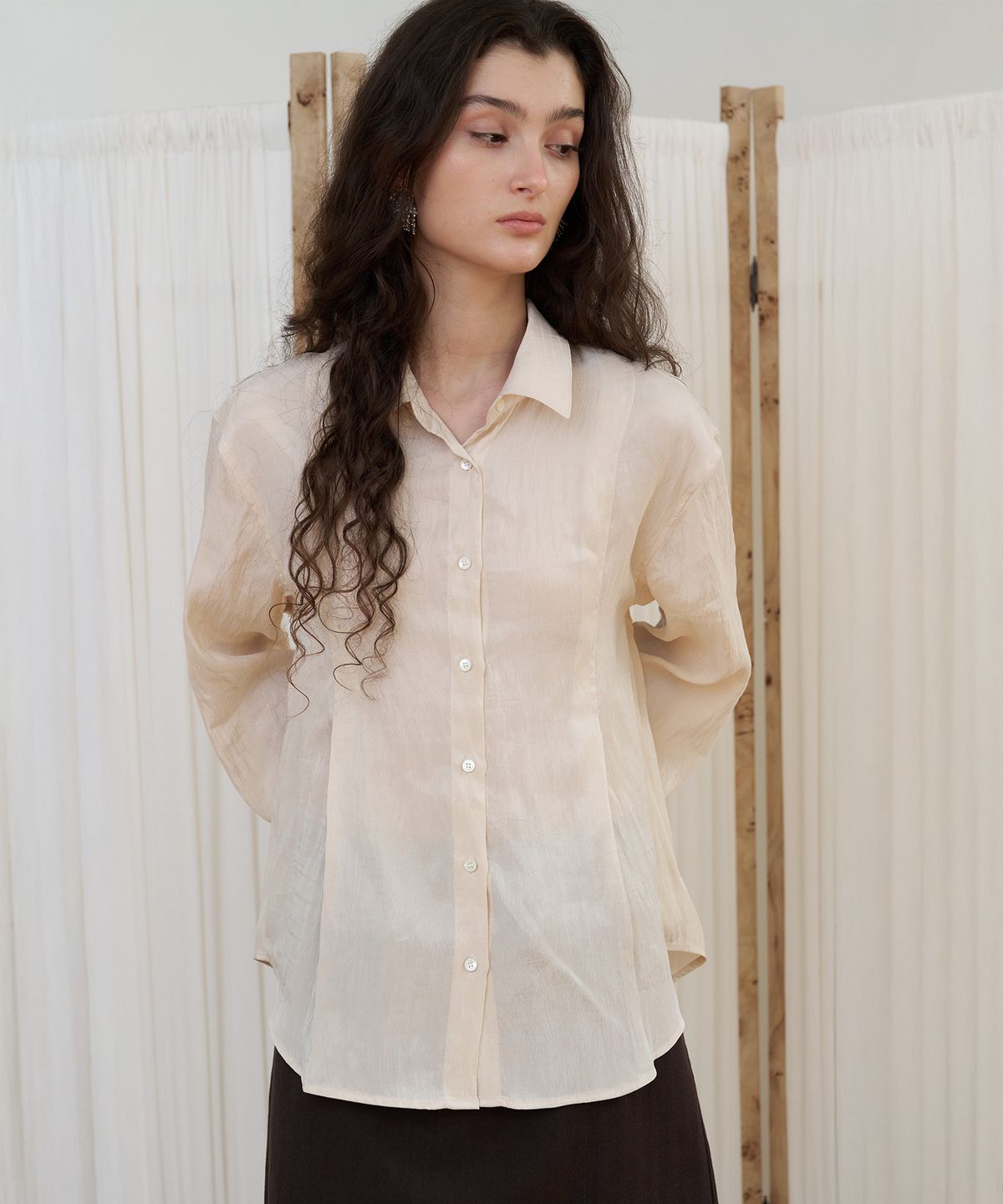 포에트서울(POETSEOUL) ROA SOFT SHIRT_cream