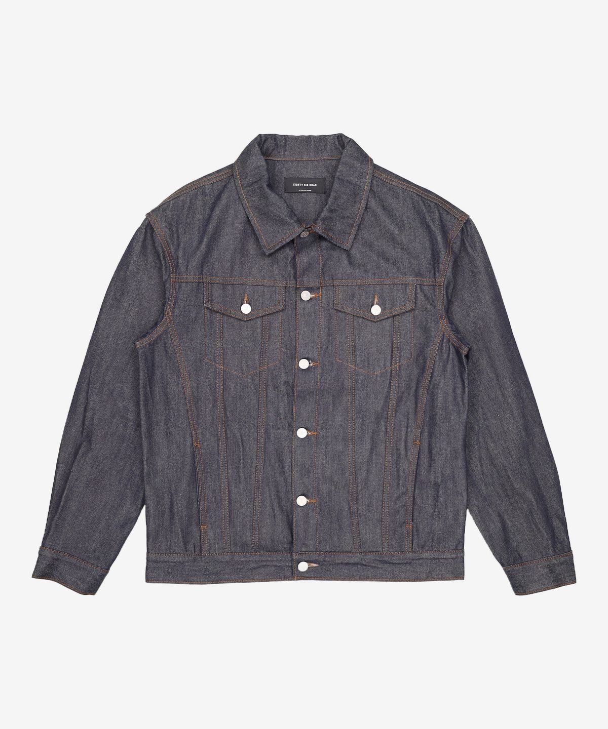 86로드(86ROAD) 2724 Washing denim jacket RAW INDIGO M