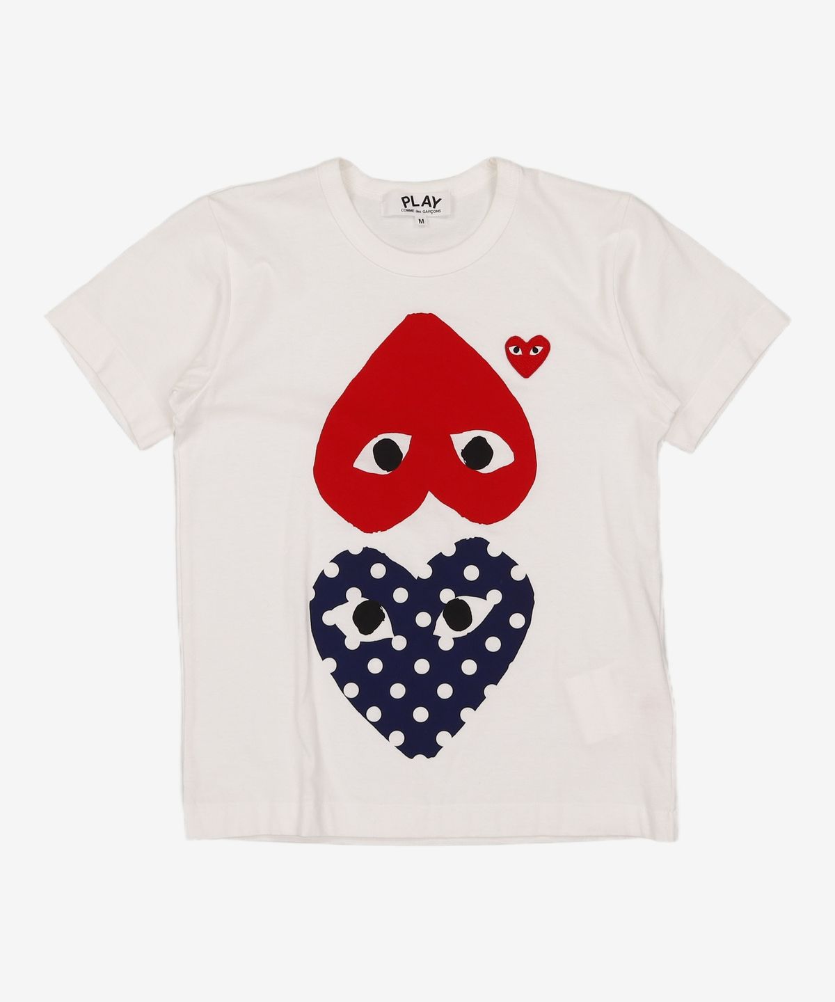 꼼데가르송 플레이(COMME DES GARCONS PLAY) 반소매 티셔츠 M