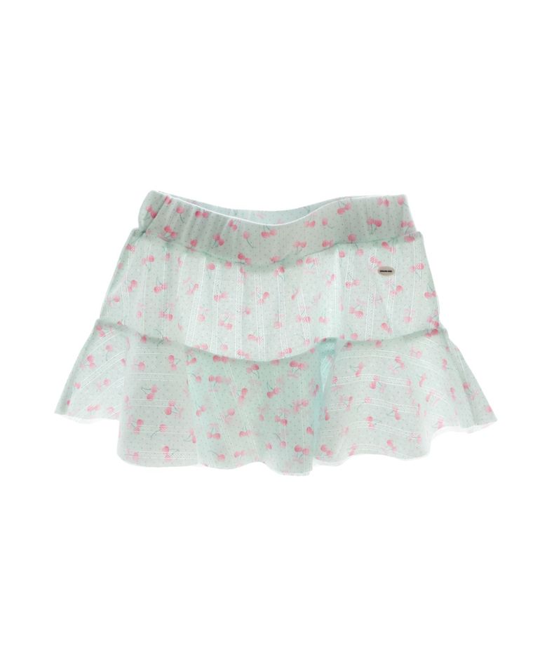 Angel Courtyard Small Wave Floral Skirt (cherry mambo)