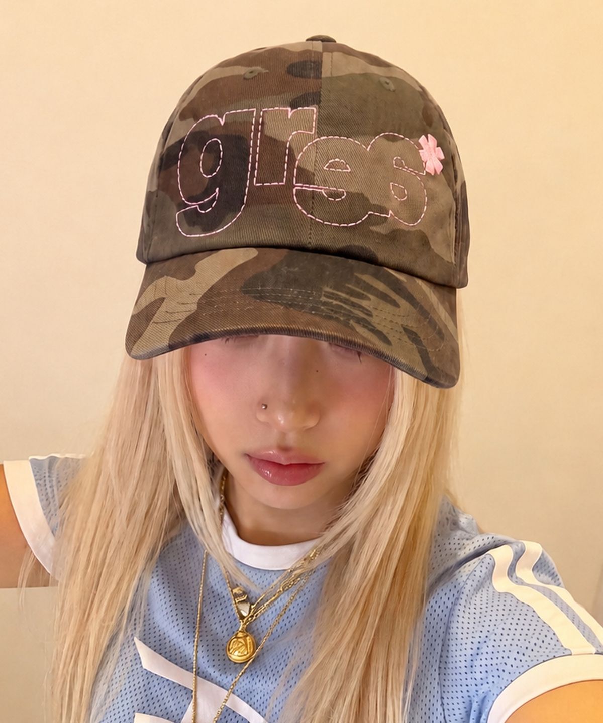 그레이버(GRAVER) [UNISEX] GRAE-S WIDE STITCH 볼캡_2color