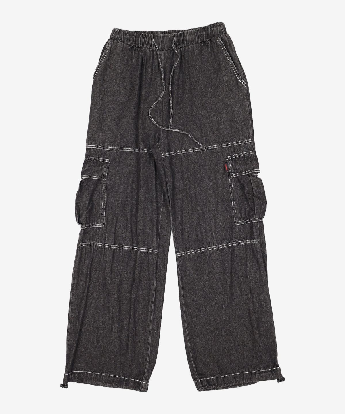 오디너리 홀리데이(ORDINARY HOLIDAY) 데님스티치와이드팬츠 DENIM STITCH POINT WIDE PANTS FREE