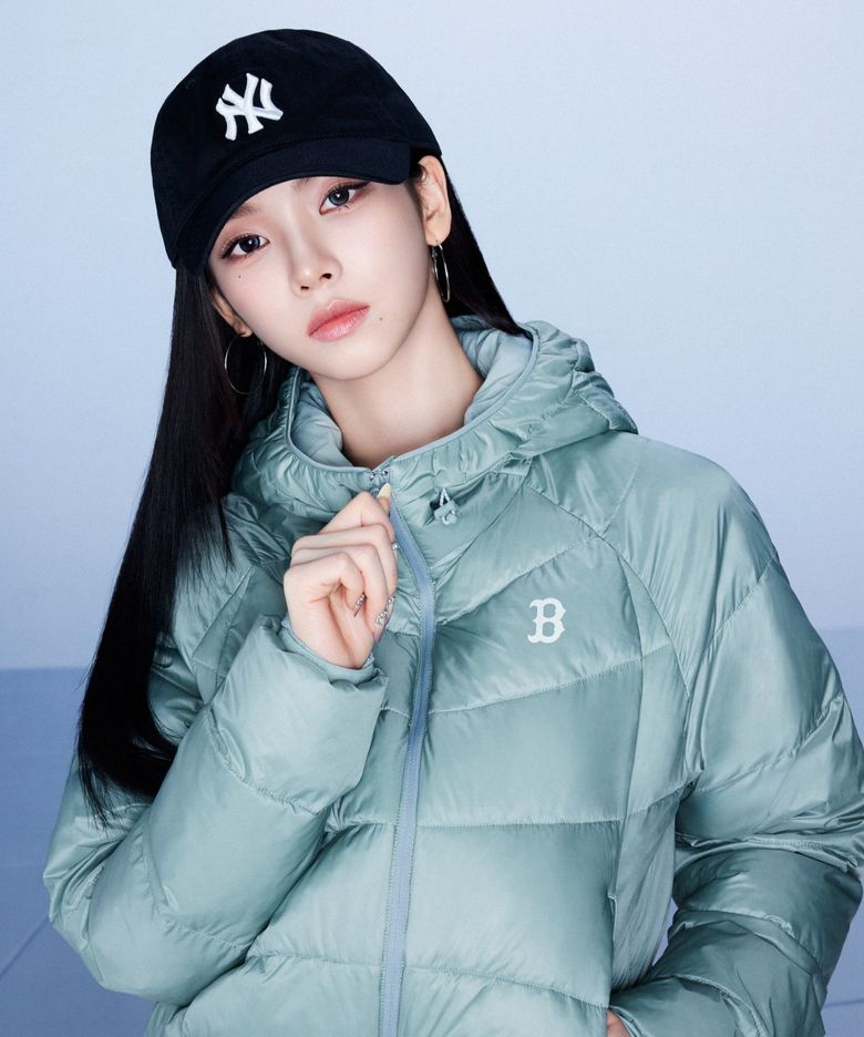여성 경량 후드 커브패딩 BOS (Ptn.Green)