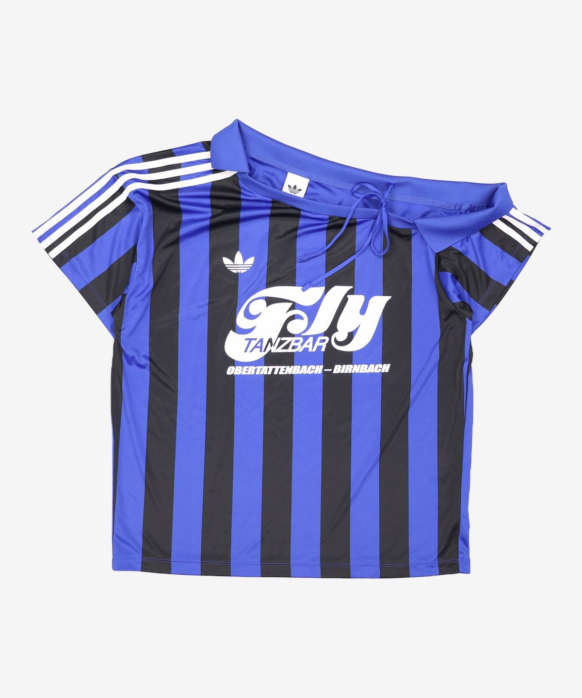 아디다스(ADIDAS) 오프숄더 저지 - 블루 / KD2278 S