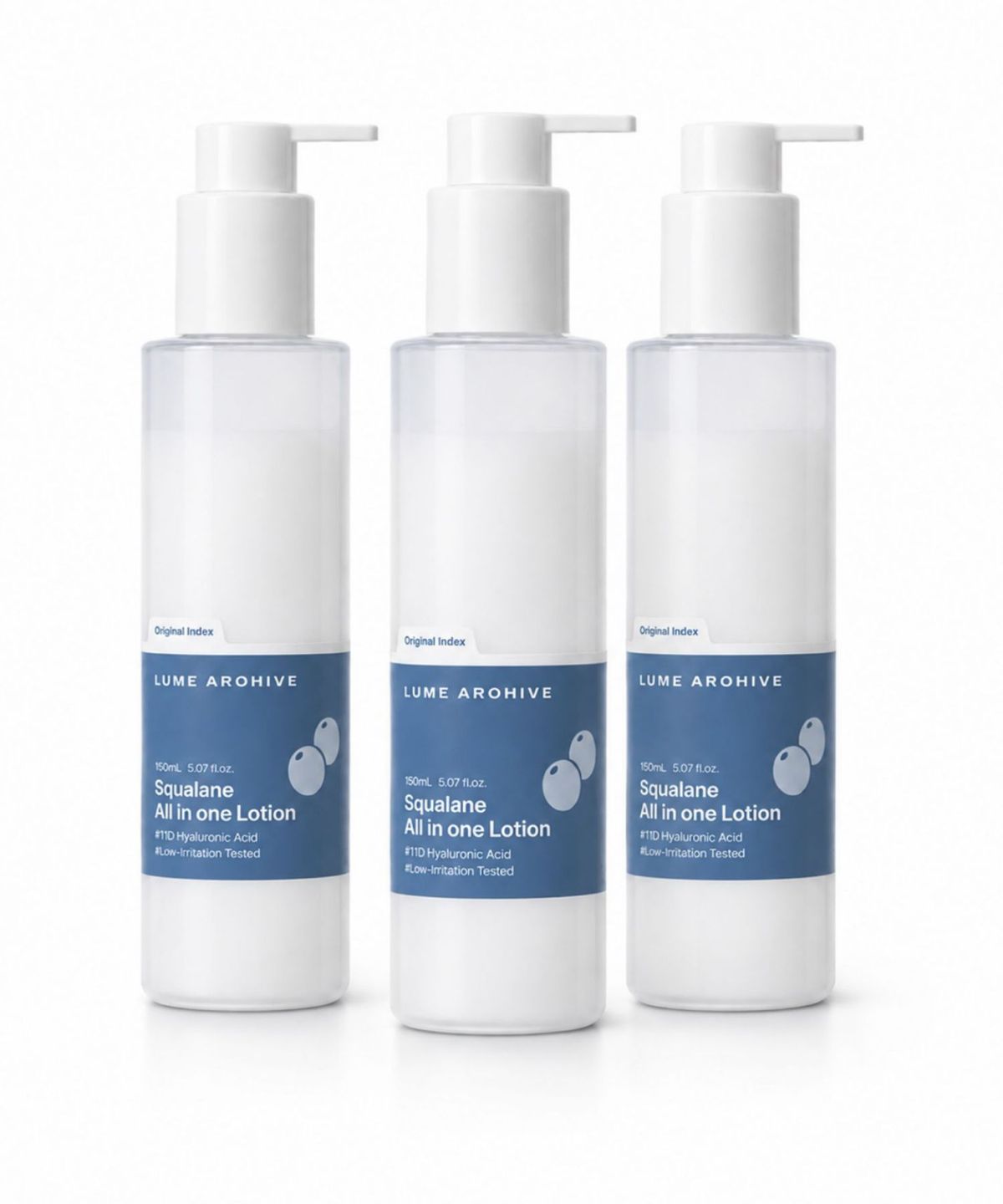 루메아카이브(LUMEARCHIVE) 스쿠알란 올인원 로션 150ml X 3